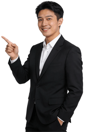 image of man watching Ipad