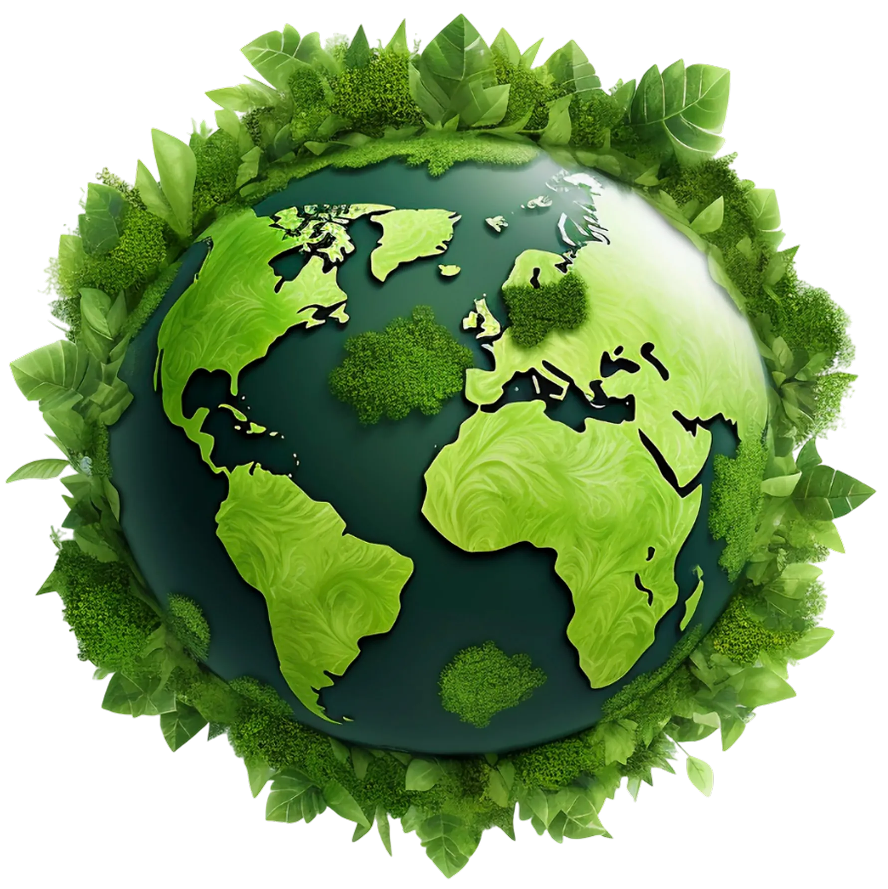 image of green globe