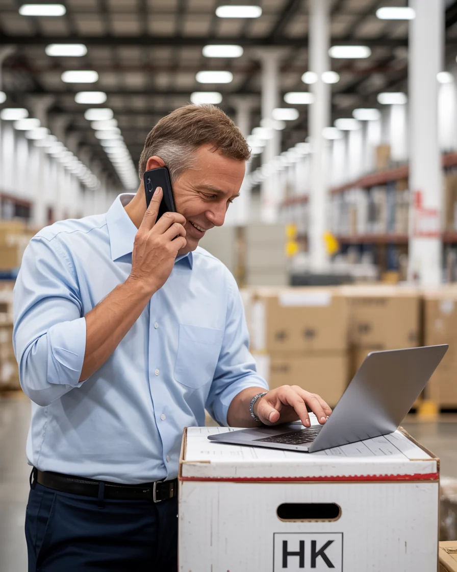 image of man with using devices