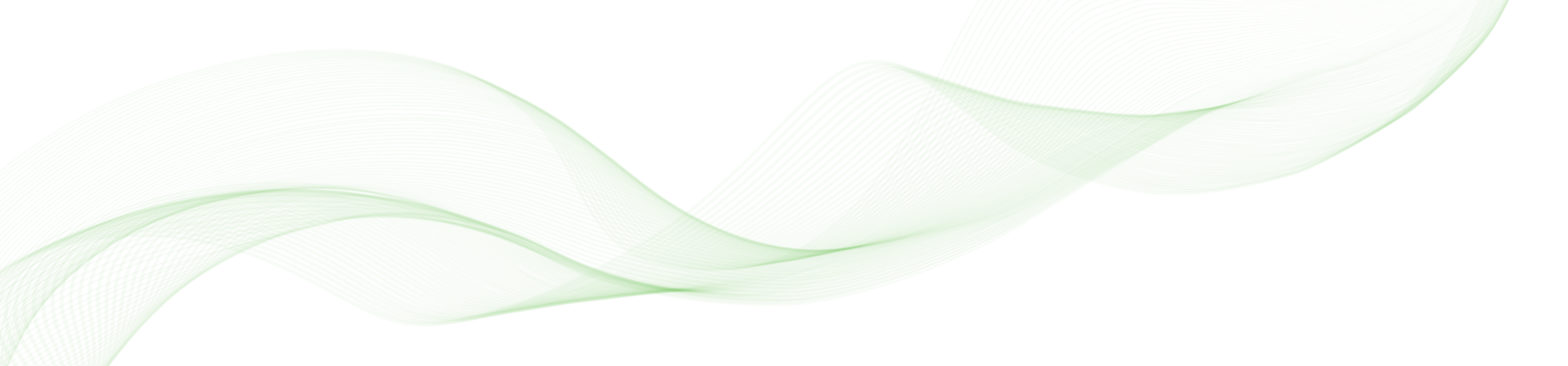 image of green wavy vector image